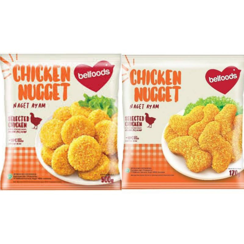 

Belfoods Chicken Nugget 170gr Enak