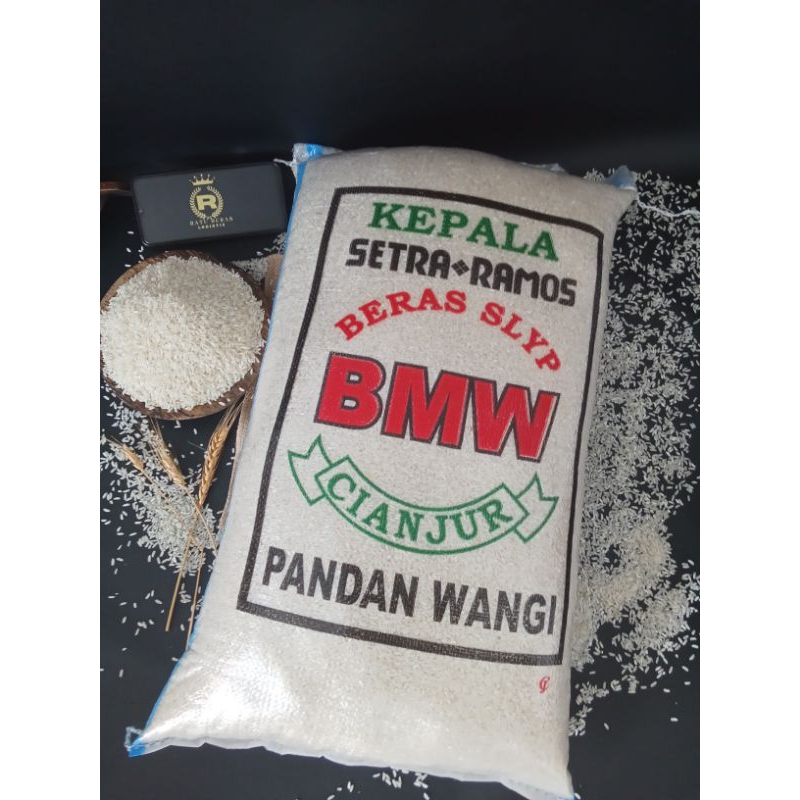 

BERAS CAP BMW /ROJOLELE/BUNGA 20 KG BERAS PUTIH SUPER