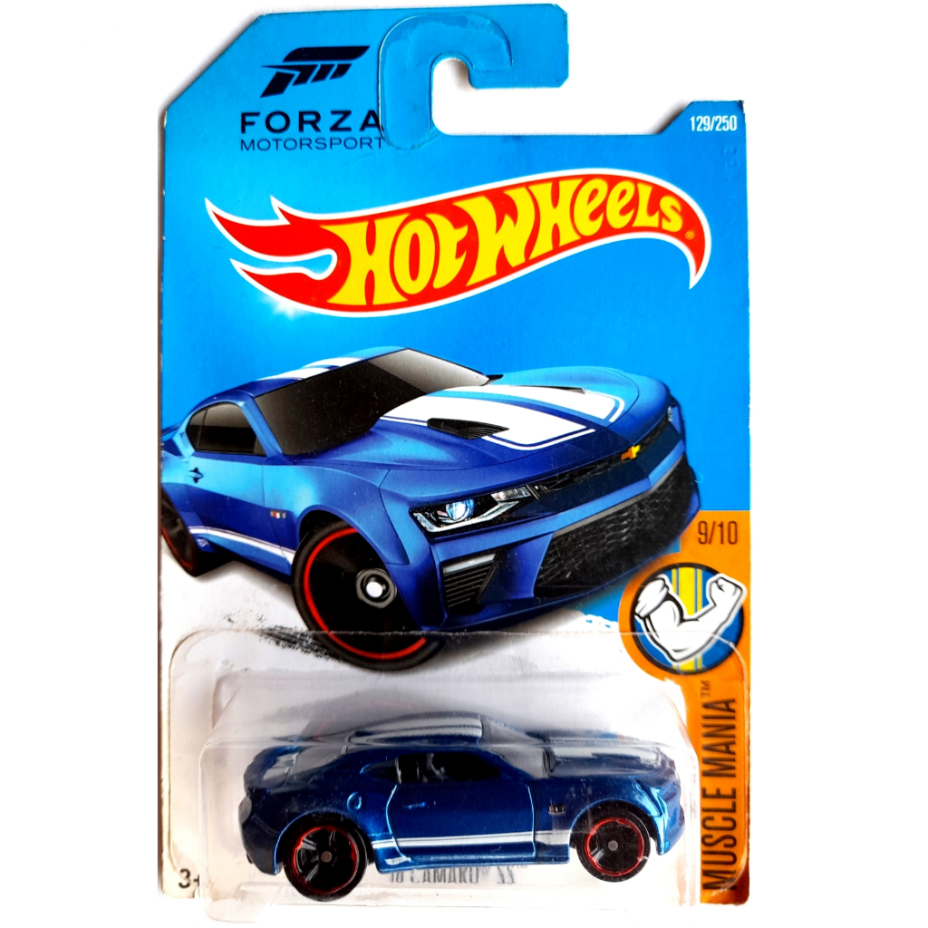 Hot Wheels 2016 Camaro SS Blue Forza Motorsport