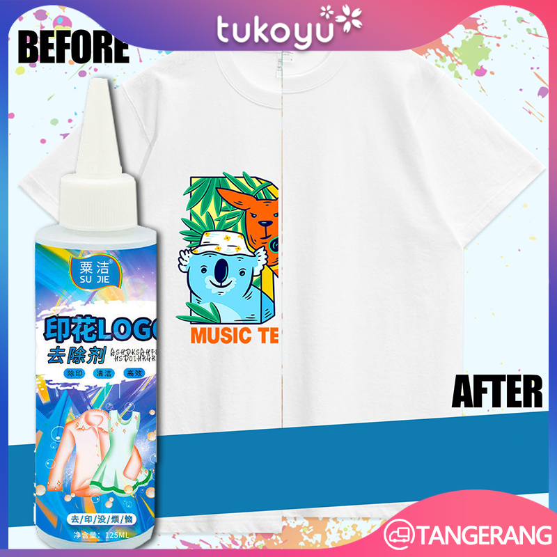 Pembersih Sablon DTF Remover 125ml/Cairan Pembersih Sablon/Clothes Printing Remover