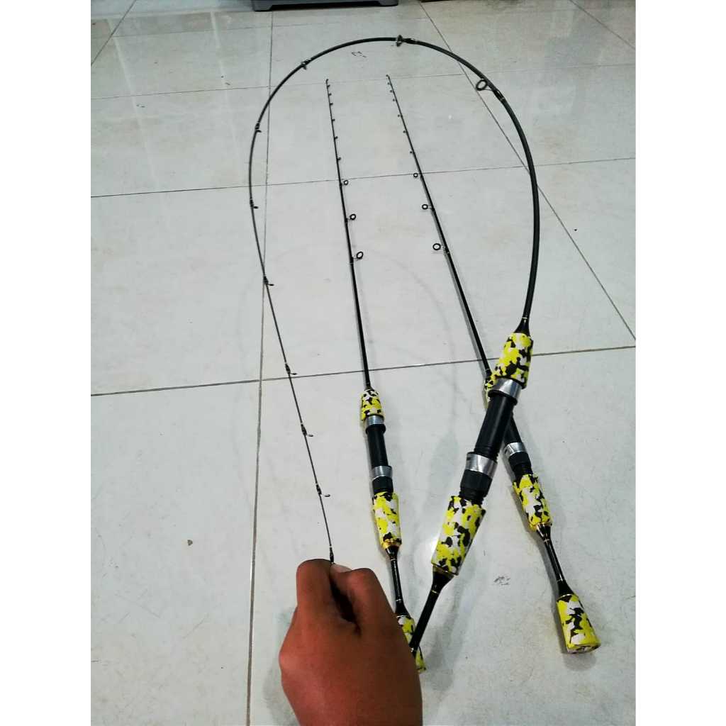 Joran Udang / Ikan kecil - Joran UL 120cm Lentur 1-3lb One Piece