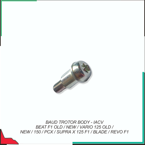 Baud Trotor Body - Iacv Beat F1 Old / New / Vario 125 Old / New / 150 / Pcx / Supra X 125 F1 / Blade