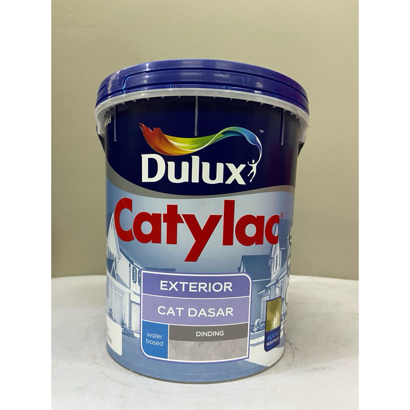 CAT DASAR TEMBOK EXTERIOR/CAT DASAR TEMBOK LUAR/CAT DASAR DULUX CATYLAC EXTERIOR PRIMER 5 KG