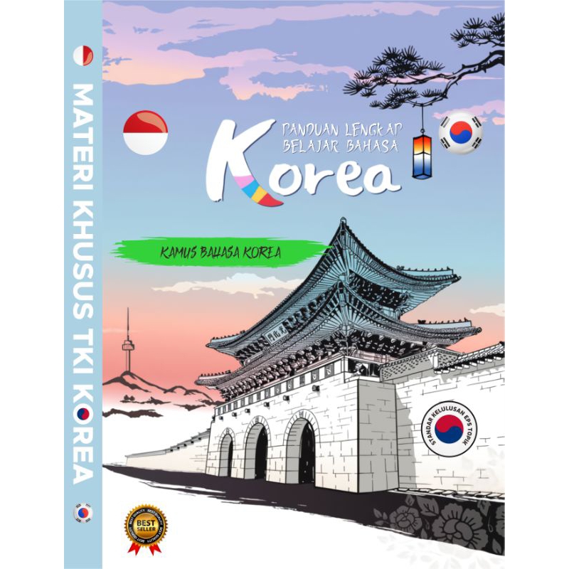 

Buku Panduan Kamus bahasa korea lengkap (kusus TKI Korea)