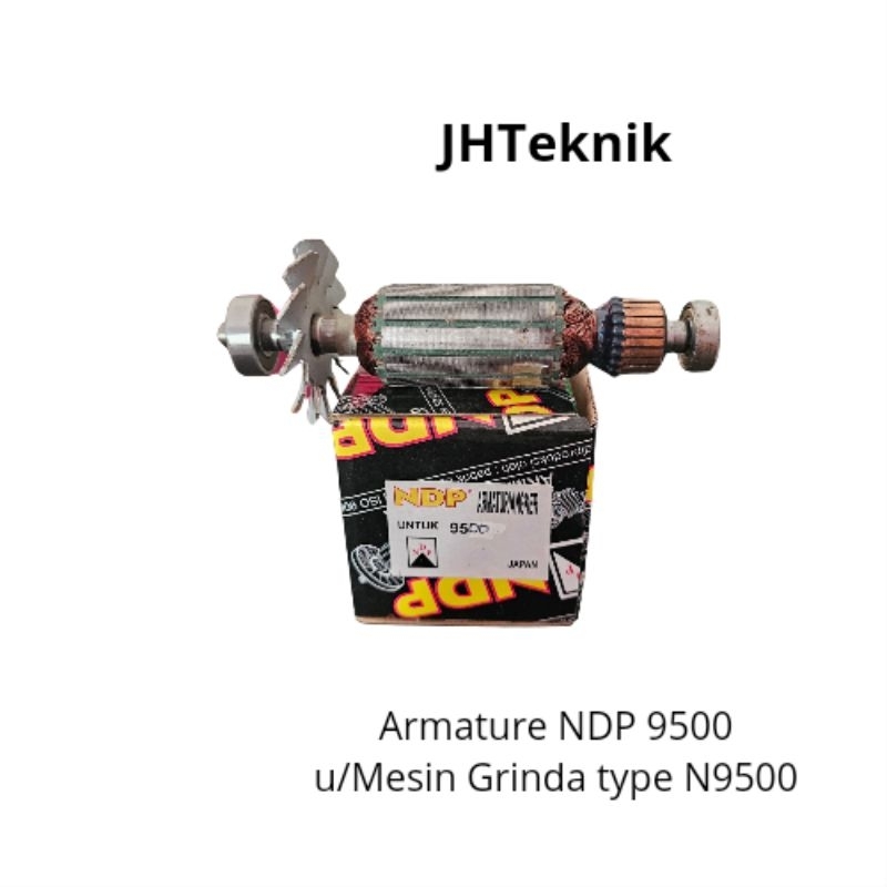 JHTeknik Armature 9500 NDP/Armature Angker 9500 NDP untuk Mesin Grinda N9500