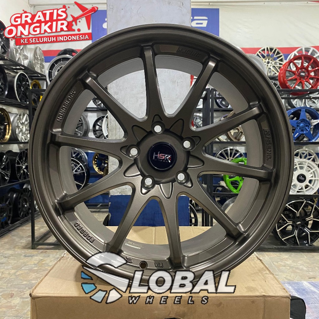 Velg Mobil HSR CE28 Ring 18 Bronze Buat Mobil Bmw Rangerover Discovery