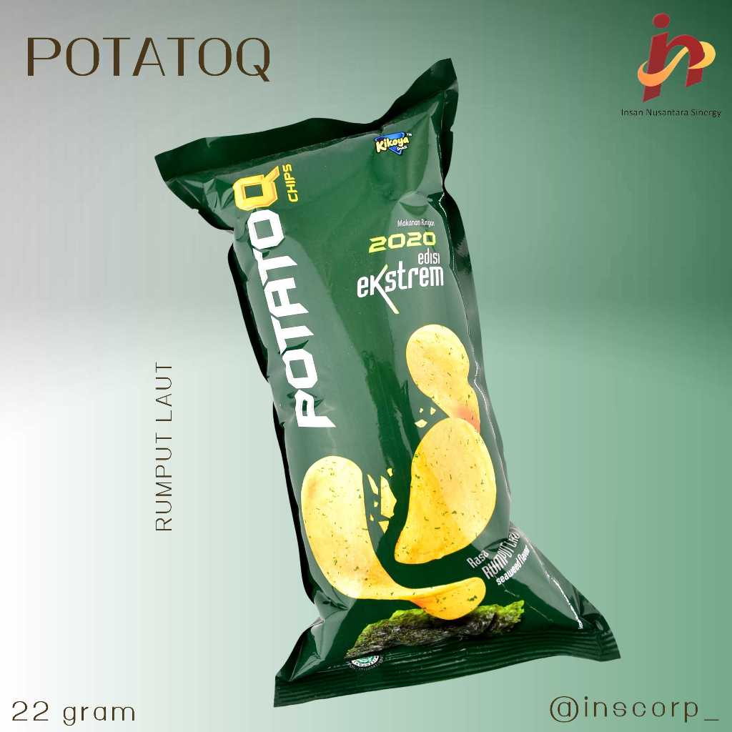 

PotatoQ Rasa Rumput Laut 22g/Pck/10 Pcs