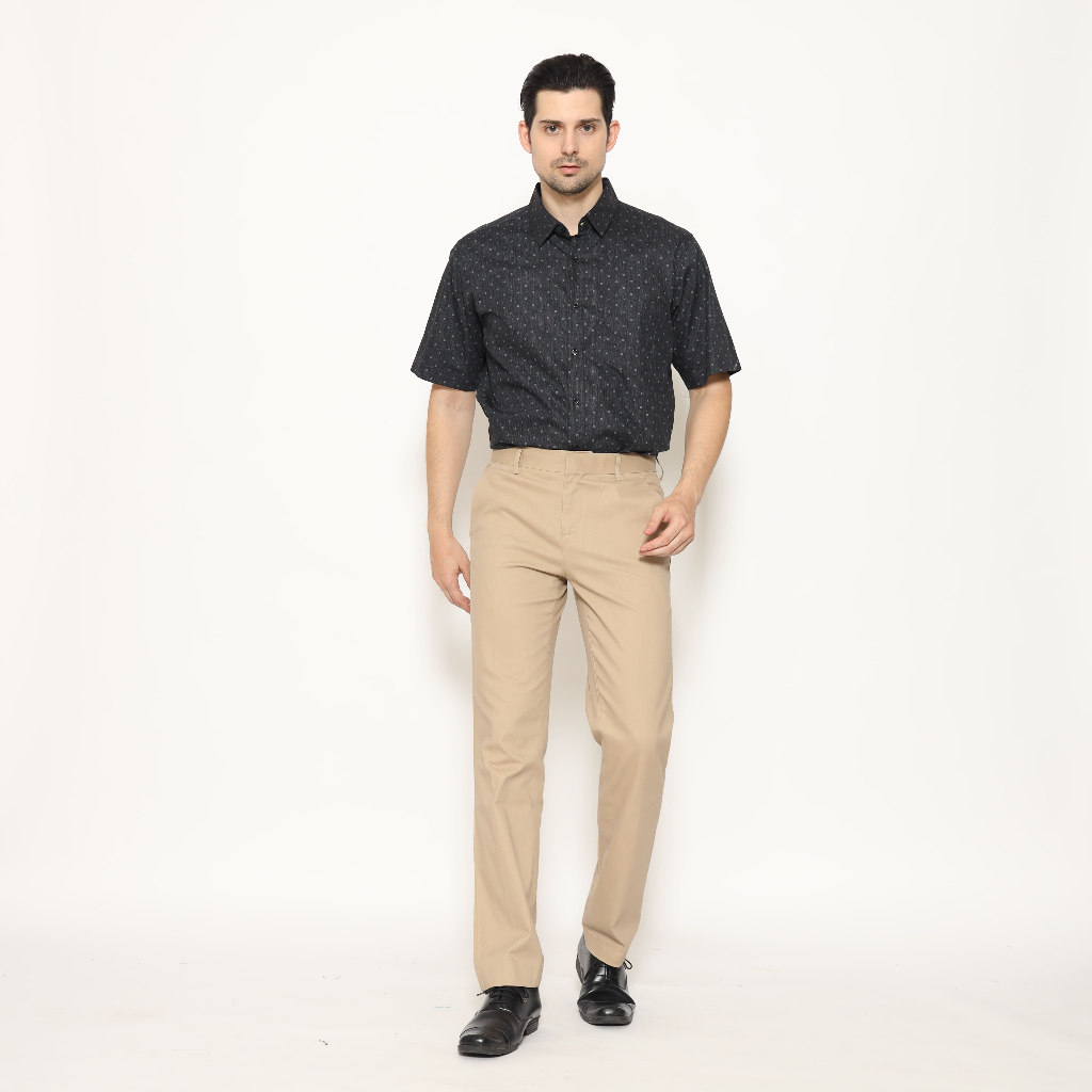 Gianni Visentin Celana Formal - Coklat Kopi