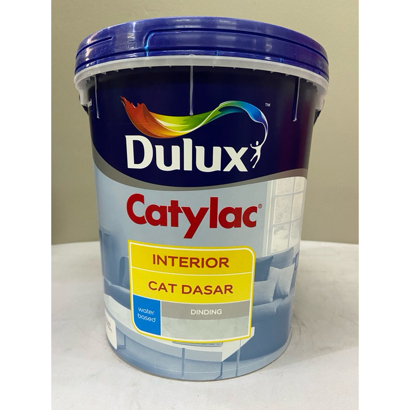 CAT DASAR TEMBOK INTERIOR/CAT DASAR TEMBOK DALAM/CAT DASAR DULUX CATYLAC INTERIOR PRIMER 4 KG