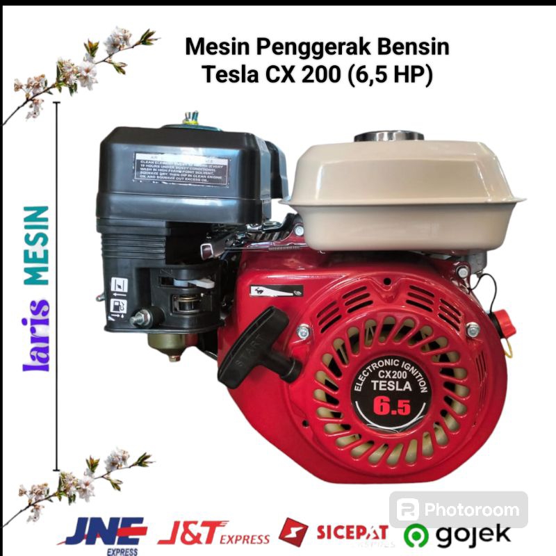 Mesin Penggerak Bensin Tesla CX 200 (6,5HP) / Engine Tesla CX 200 (6,5HP)