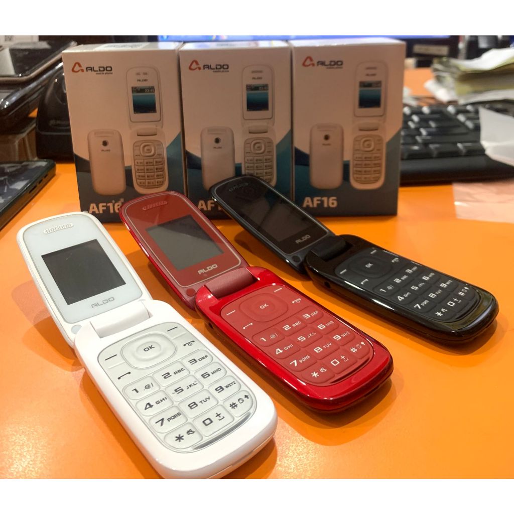 HANDPHONE LIPAT ALDO AF16 | HP LIPAT | FLIP HP MODEL LIPAT/HP BARU STOK LAMA