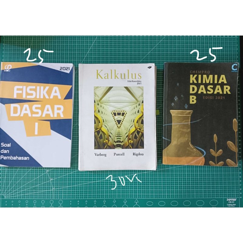 

pre loved buku TPB ITB kimia fisika kalkulus