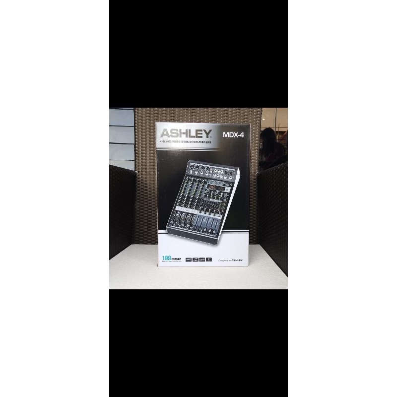 Mixer Audio Ashley MDX 4 MDX4 Original 4 Channel