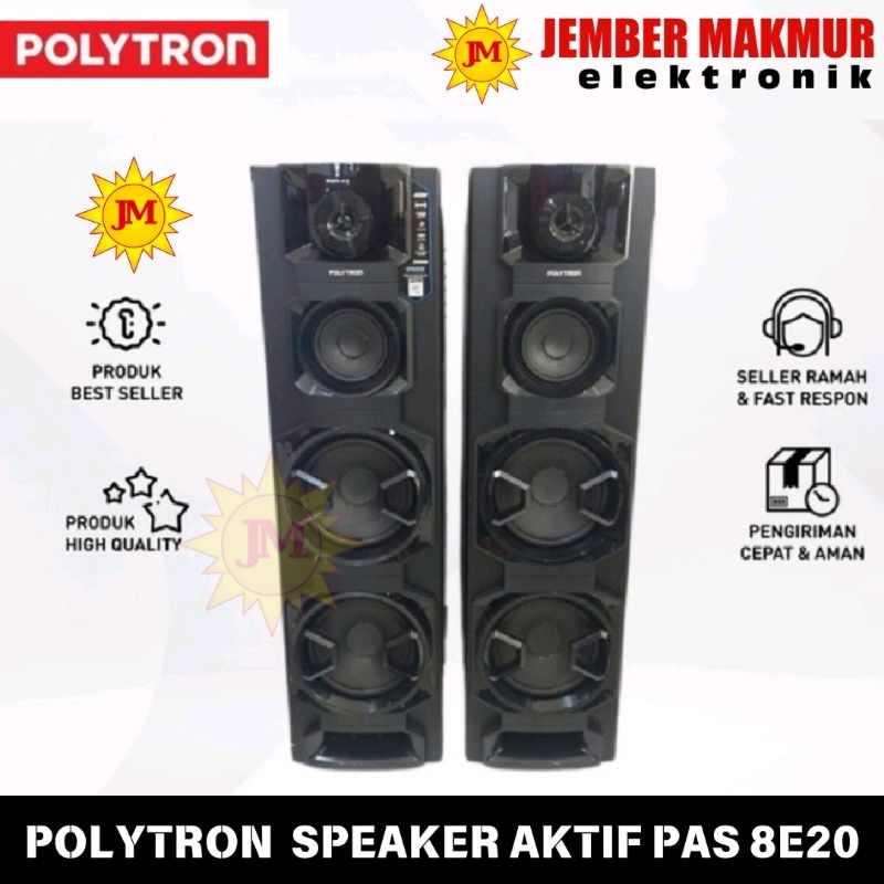 POLYTRON PAS 8E20 speaker aktif POLYTRON