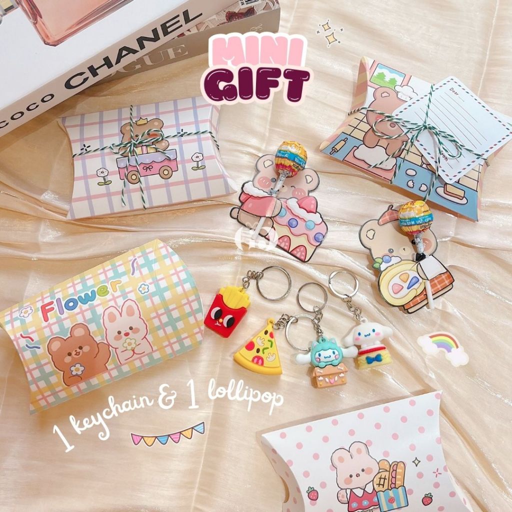 

Cute Mini Gift / Mini Snack / Hadiah Gantungan Kunci Permen Lucu / Freebies / Souvenir Murah