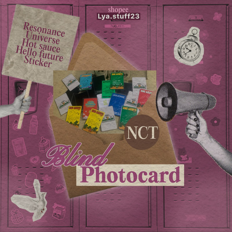 BLIND PHOTOCARD (LUCKY BOX) PHOTOCARD AND POLAROID OFFICIAL NCT