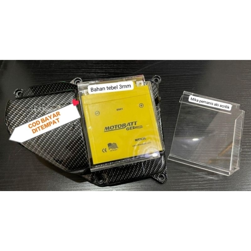 Mika cover tutup aki accu RX king