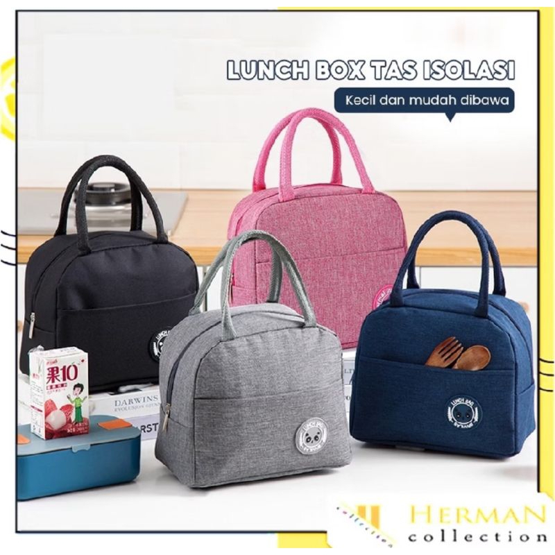 Tas Bekal Makanan / Tas wadah makanan/Tas bekal karakter
