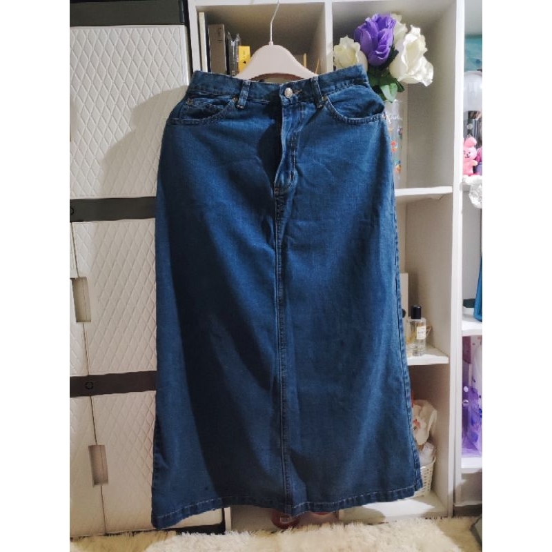 Preloved rok denim/ denim skirt
