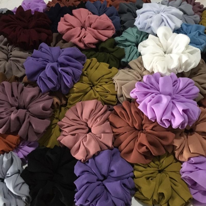 Scrunchi Hijab Cepol