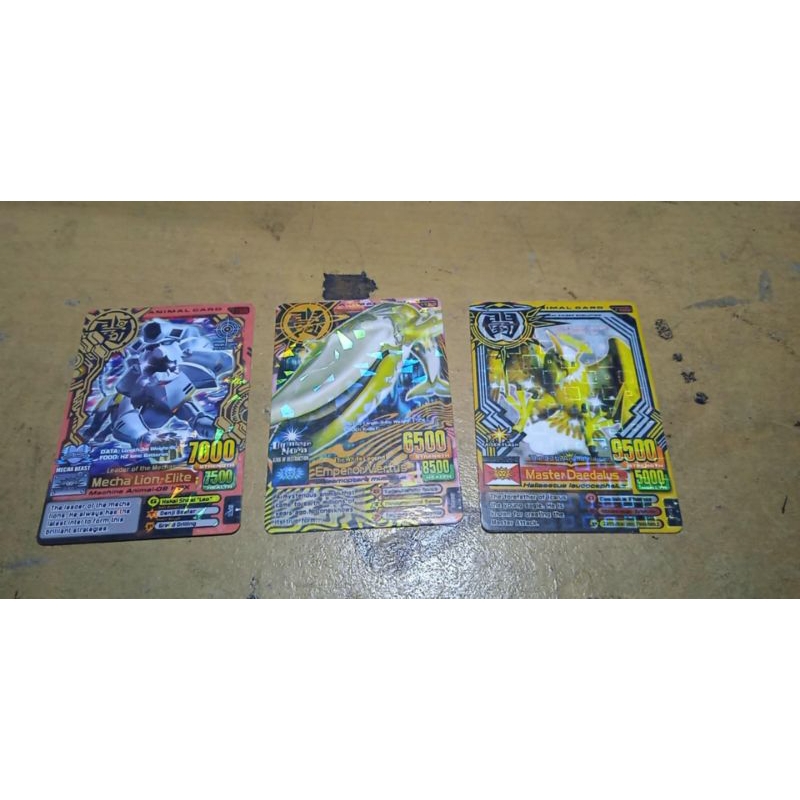 Animal Kaiser Mecha lion elite, emperor vertus, master Daedalus