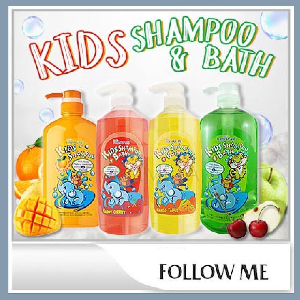 Follow Me Kids Shampoo 800ml Shampo Anak