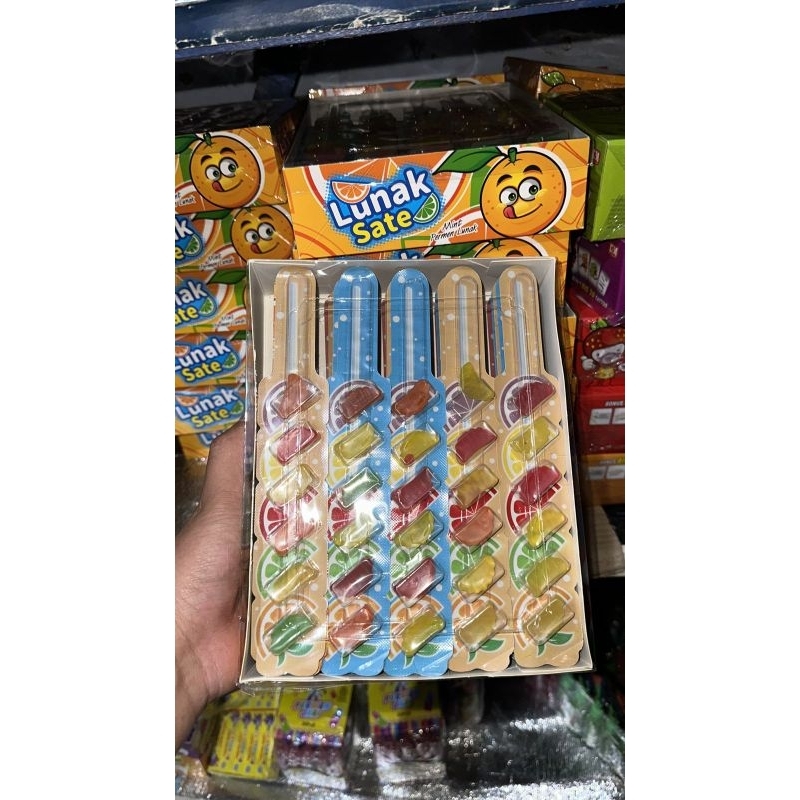 

permen lunak sate isi 30