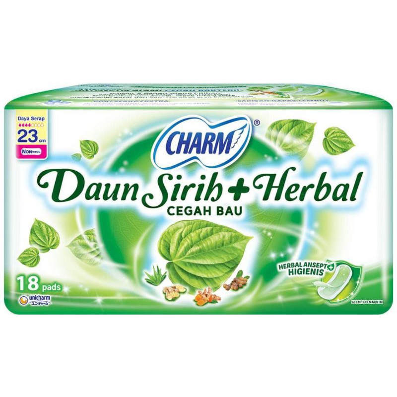 Charm Daun sirih 18pads