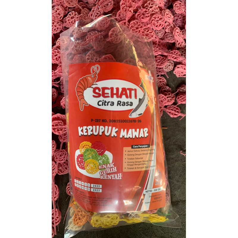 

KERUPUK KERITING HIJAU MENTAH BAWANG 500gram