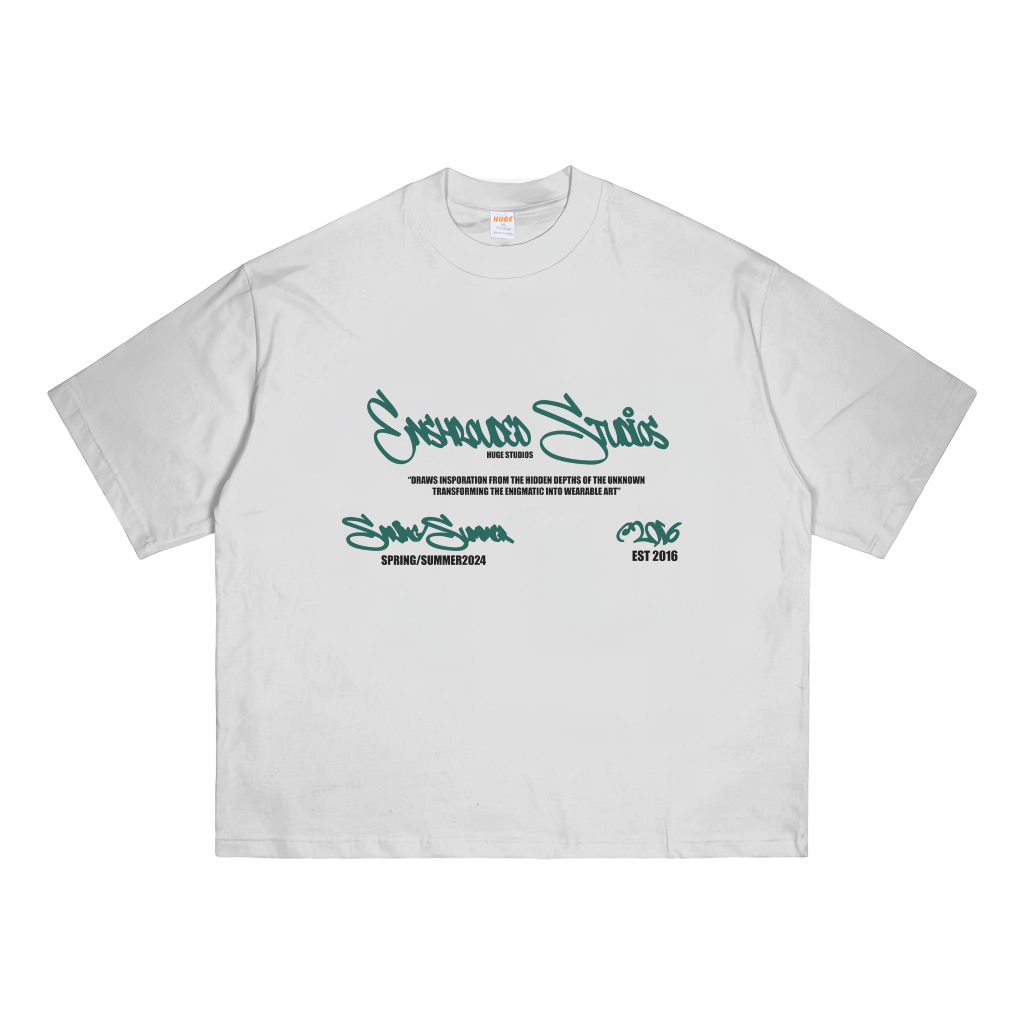 Huge Tshit Boxyfit Tshirt Boxy Heavyweight huge studios