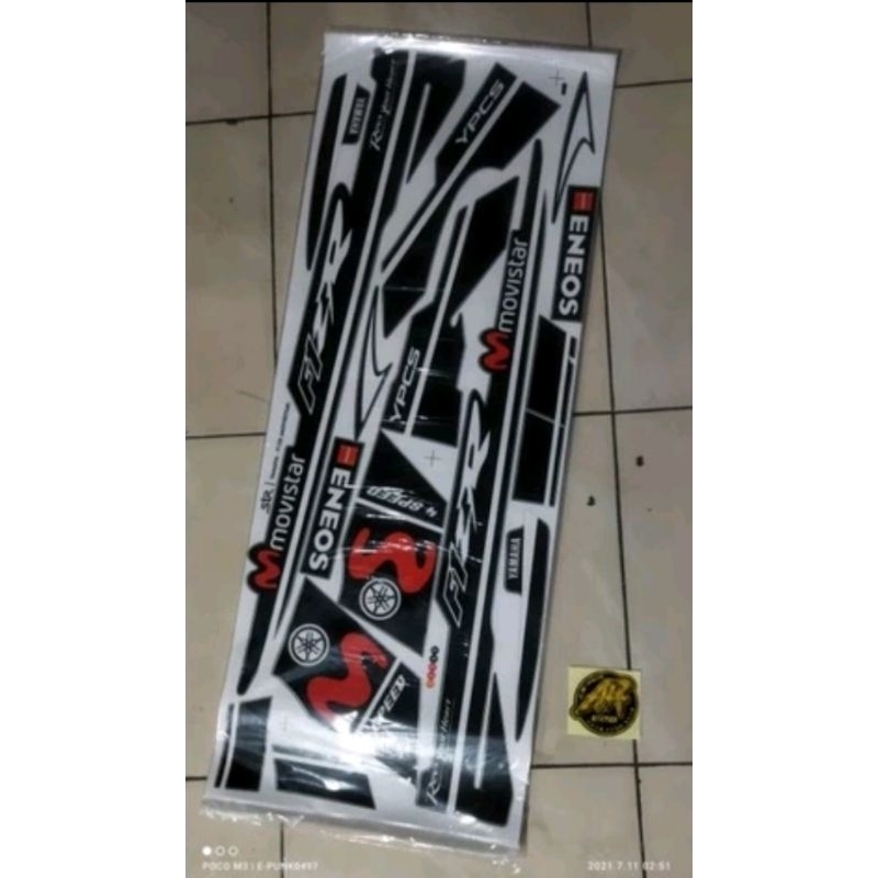 Striping motor Fiz R Movistar