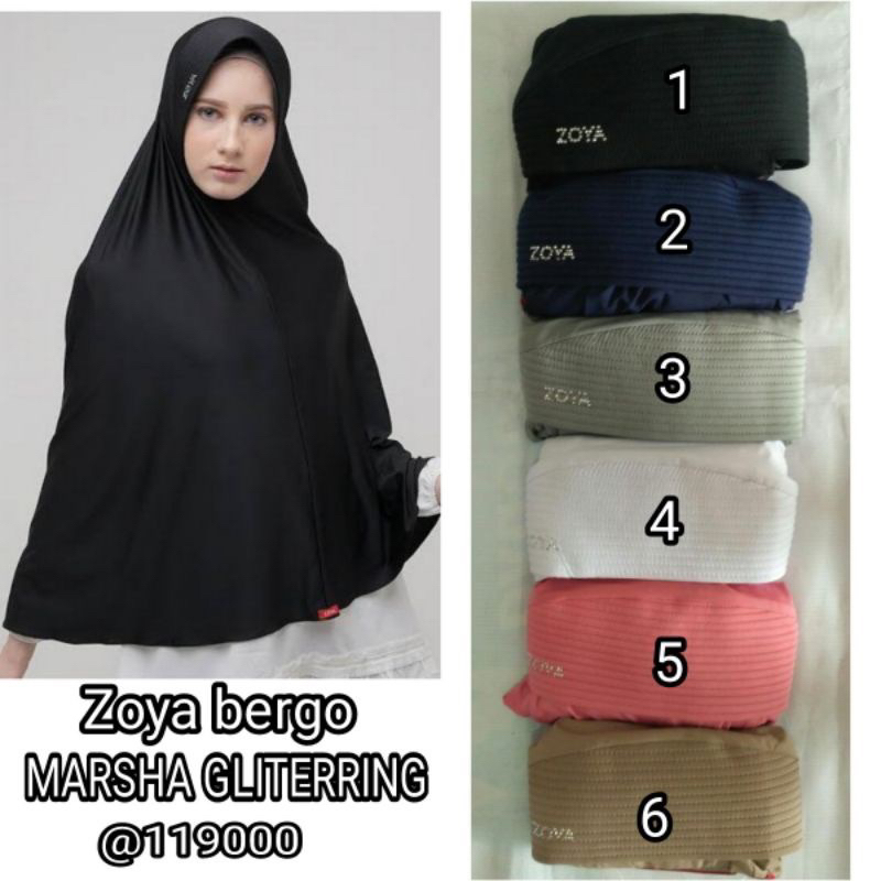Zoya Bergo Marsha Glitering Ori zoya