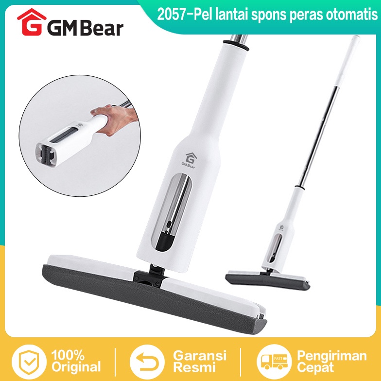 Tertarik GM Bear Alat Pel Lantai Spons 257  Sponge Mop 32cm Alat Pel Lantai Karet Praktis
