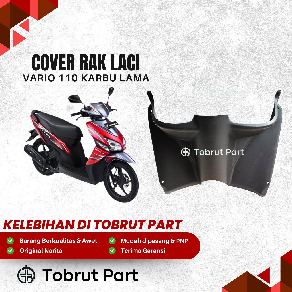 Cover Rak Laci Dasbor Kantong Vario Lama Karbu CW 110