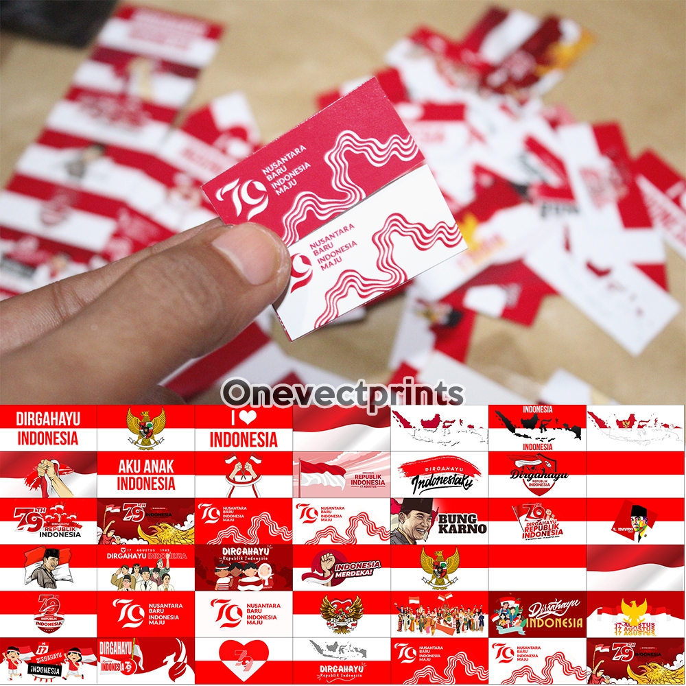 

stiker pipi agustusan isi 140pcs terbaru 2023