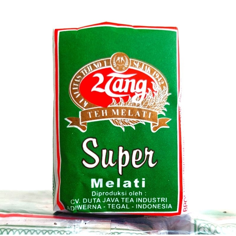 

teh 2 tang super melati hijau 40 gram [PER PCS]