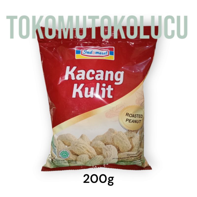 

indomaret kacang kulit 200g