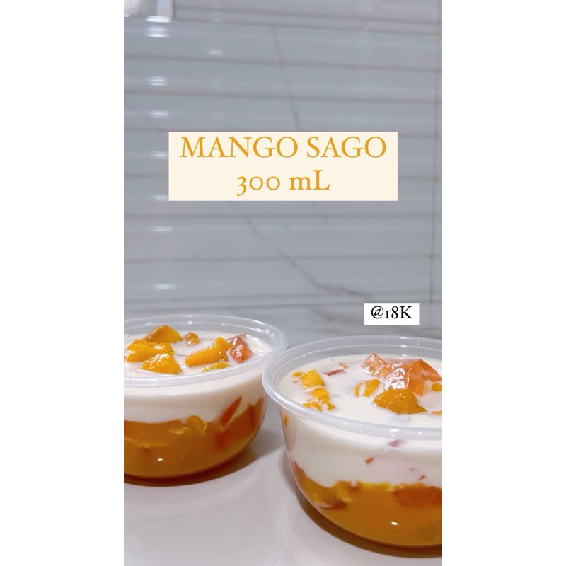 

MANGO SAGO ORIGINAL 300ML BAHAN ASLI100%