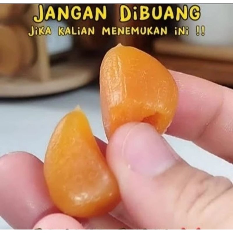 

500 gram Bawang Putih tua emas GOLDEN GARLIC PREMIUM, Langka, kaya manfaat Herbal