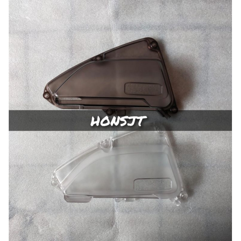 cover filter transparan beat / Scoopy 2020 smoke clear tutup hawa transparan beat deluxe / Genio / S