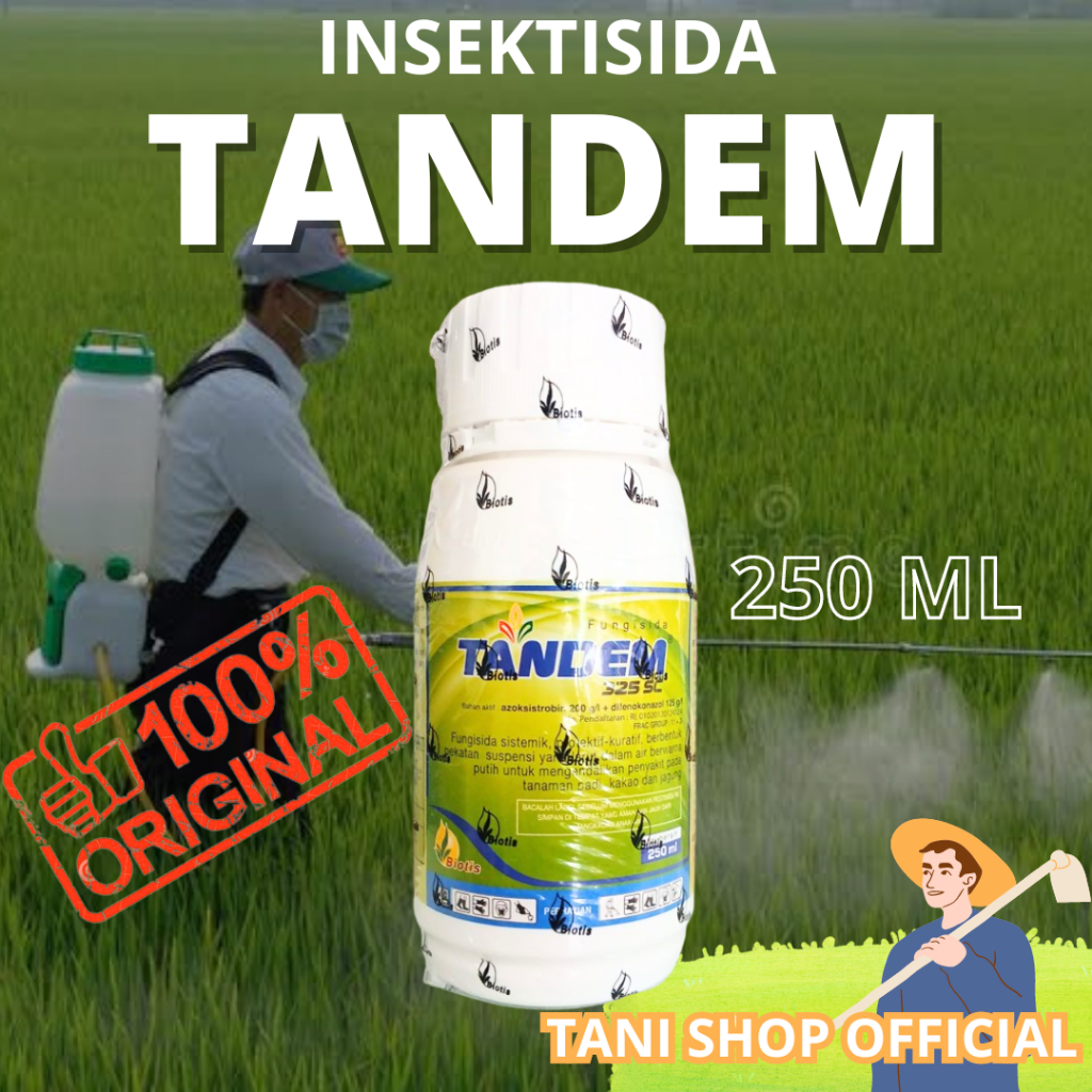 Fungisida Tandem 325 SC 250ml - Ampuh Atasi Penyakit Tanaman Kakao, Jagung, dan Padi