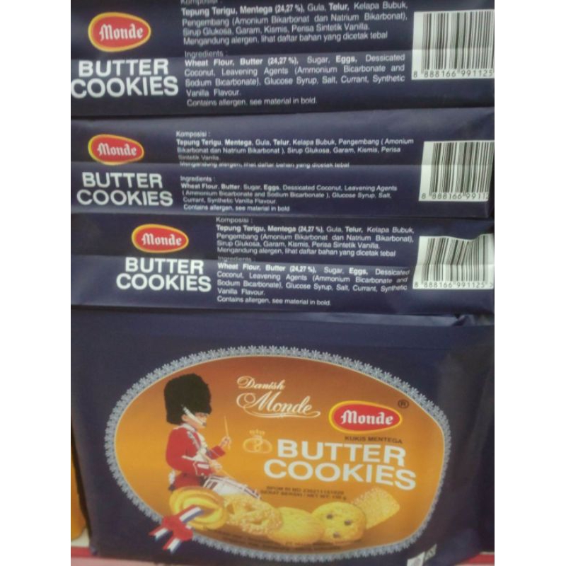 

Monde Butter Cookies 150g