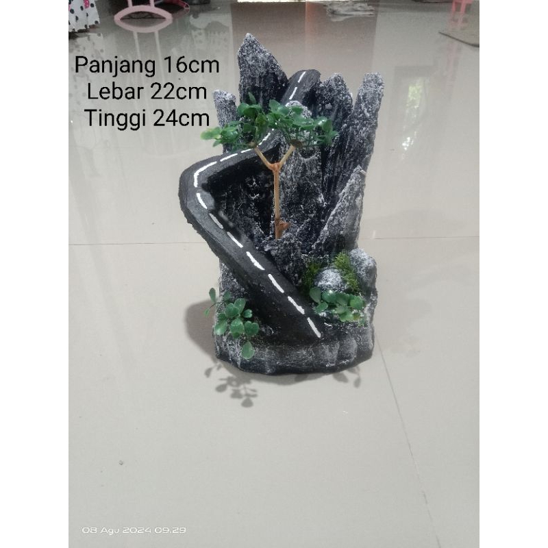 Tebing Aquascape Hiasan Aquarium