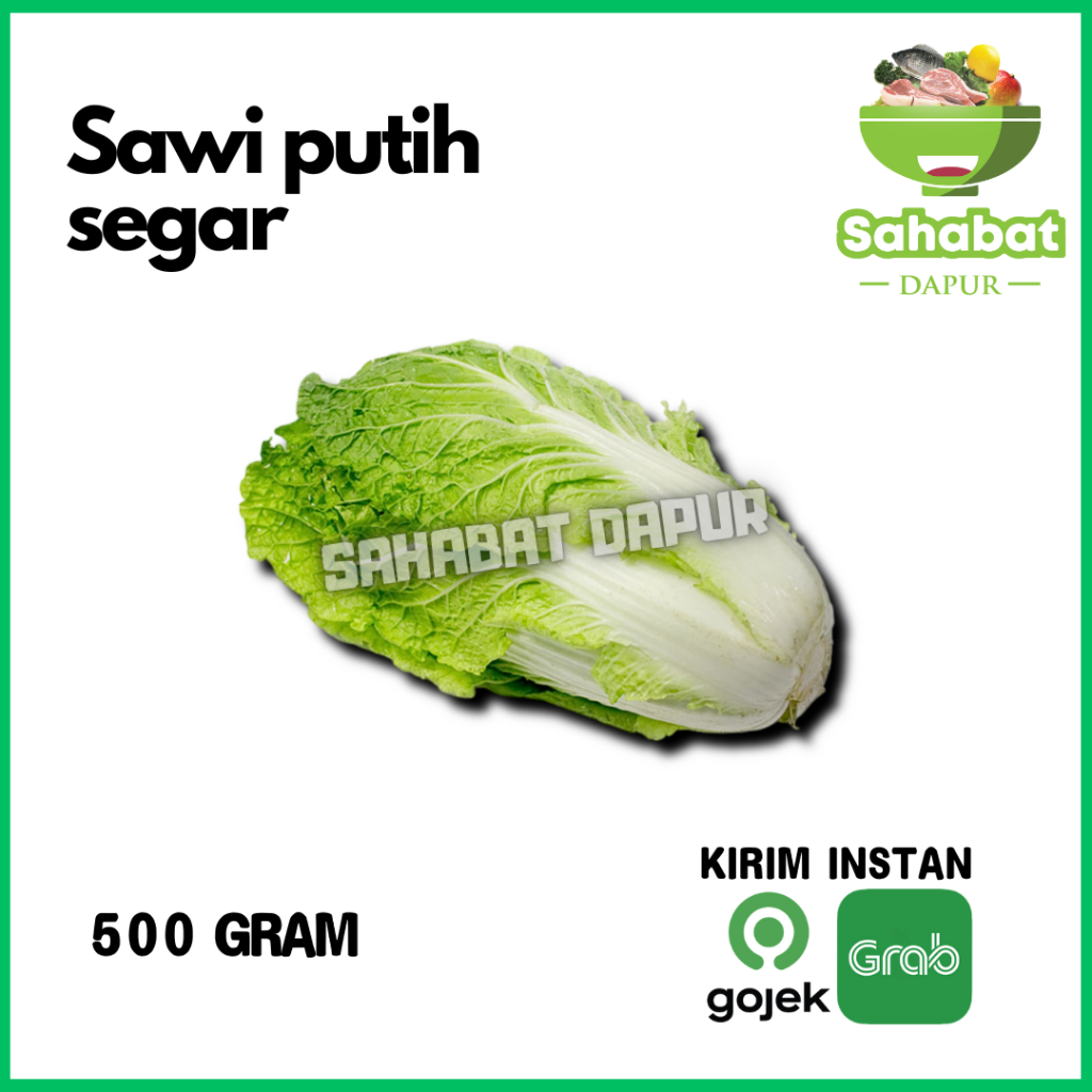 

Sawi Putih 500gr Sahabatdapur