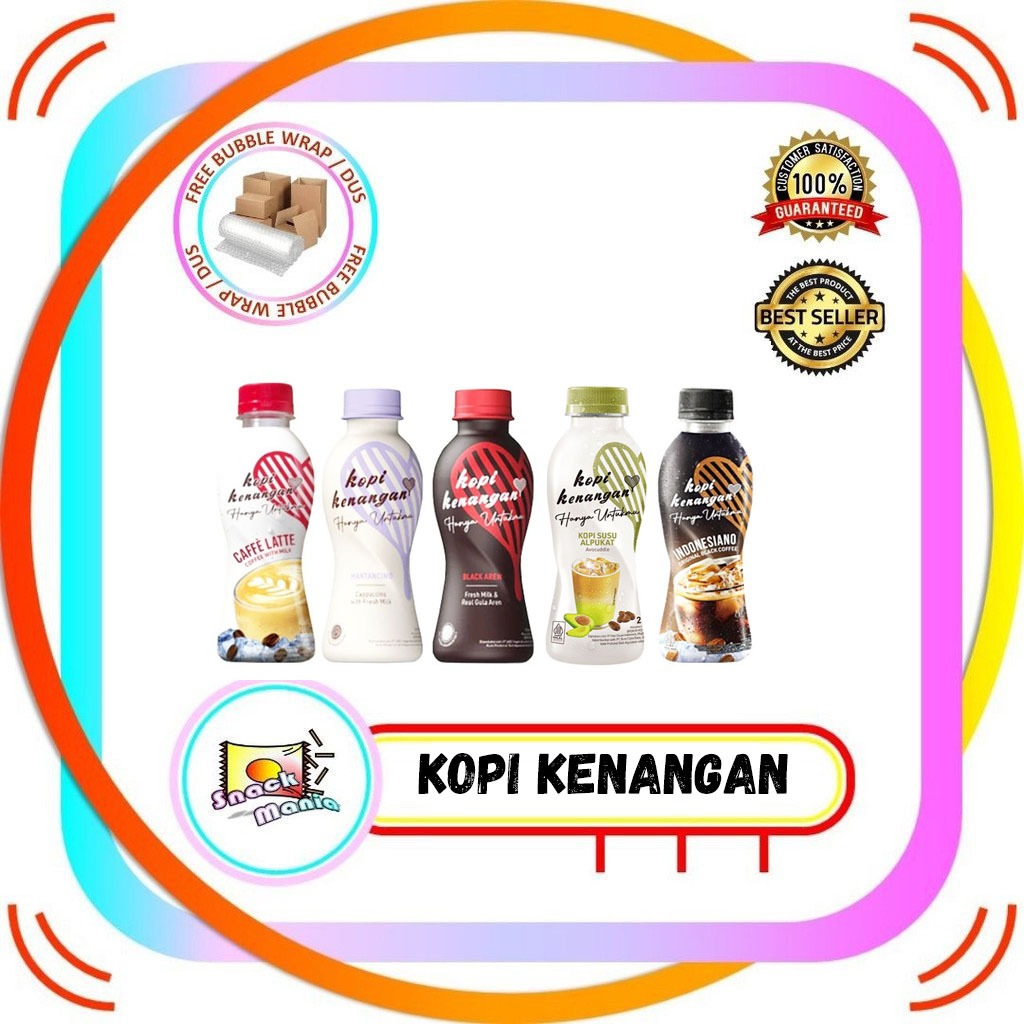 

Kopi Kenangan Mantancinno Black Aren Caffe Latte Avocuddle 200 ml Botol