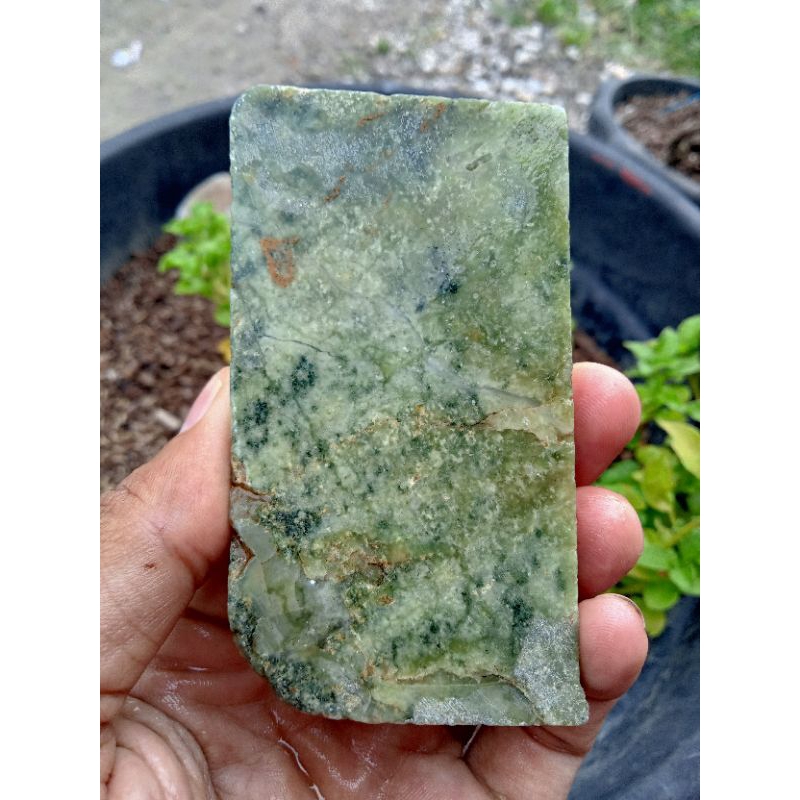 Batu Akik Totol Sayur Aceh ( Bahan Batu Akik idocrase Natural - bukan bacan obi fire opal kalimaya p