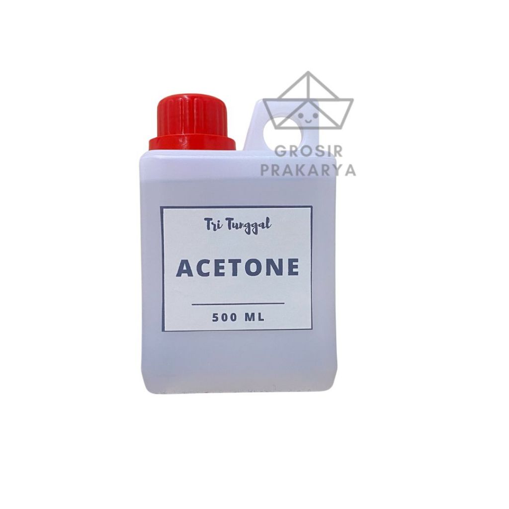 Cairan Aseton 500ml Nail Polish Remover Pembersih Kutek Penghilang Cat Kuku Mesin 3D Printing Peluna