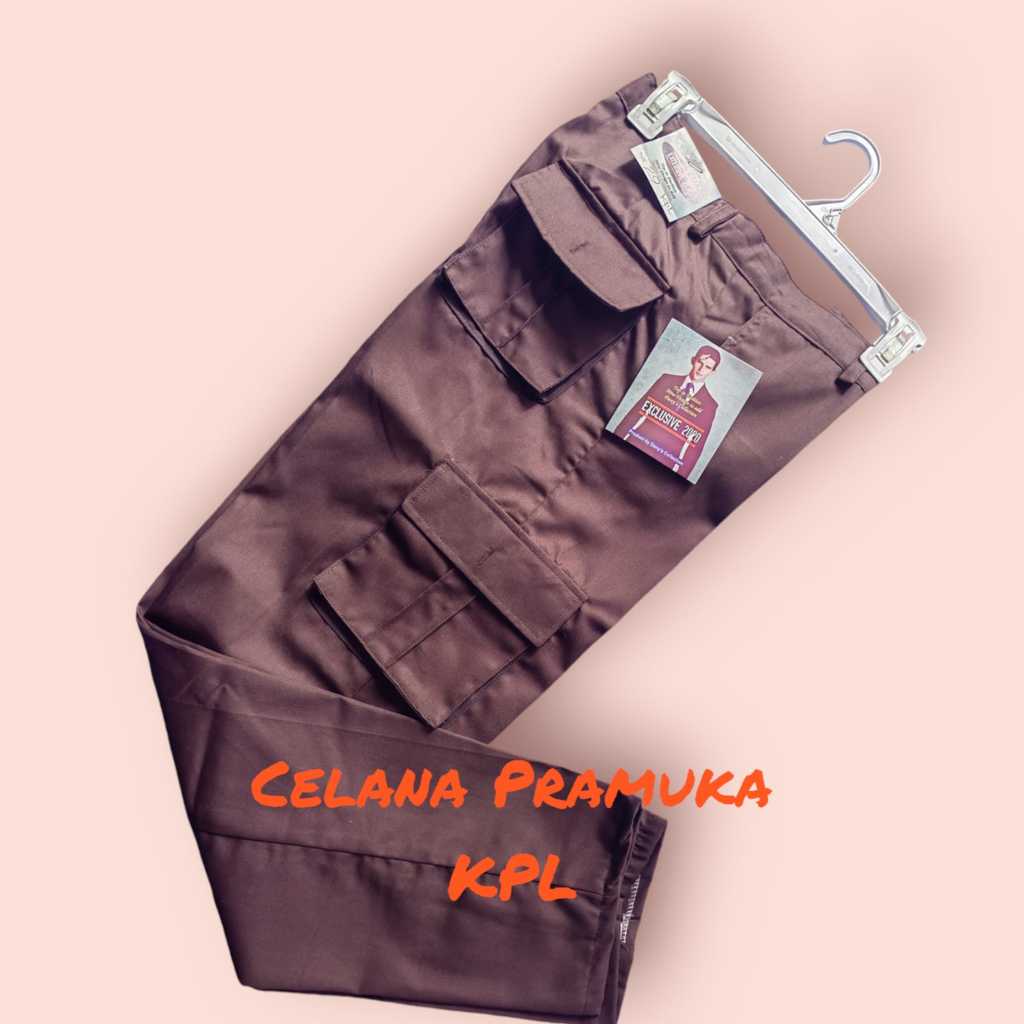 Celana Pramuka PDL  cargo ( SMP ,SMA Pembina seragam sekolah) seragam pramuka pembina