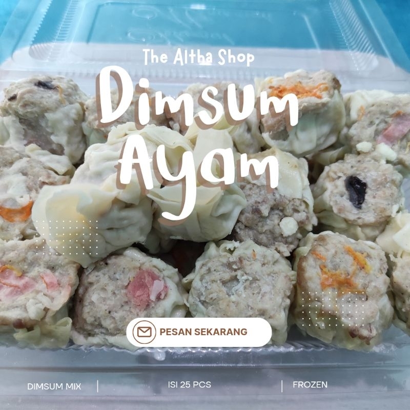 

TERLARIS !! DIMSUM Ayam HALAL isi 25 pcs frozen