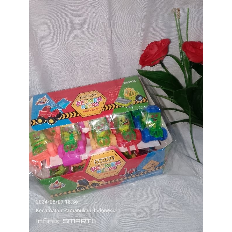 

Permen mobil Kontruksi 20 pcs